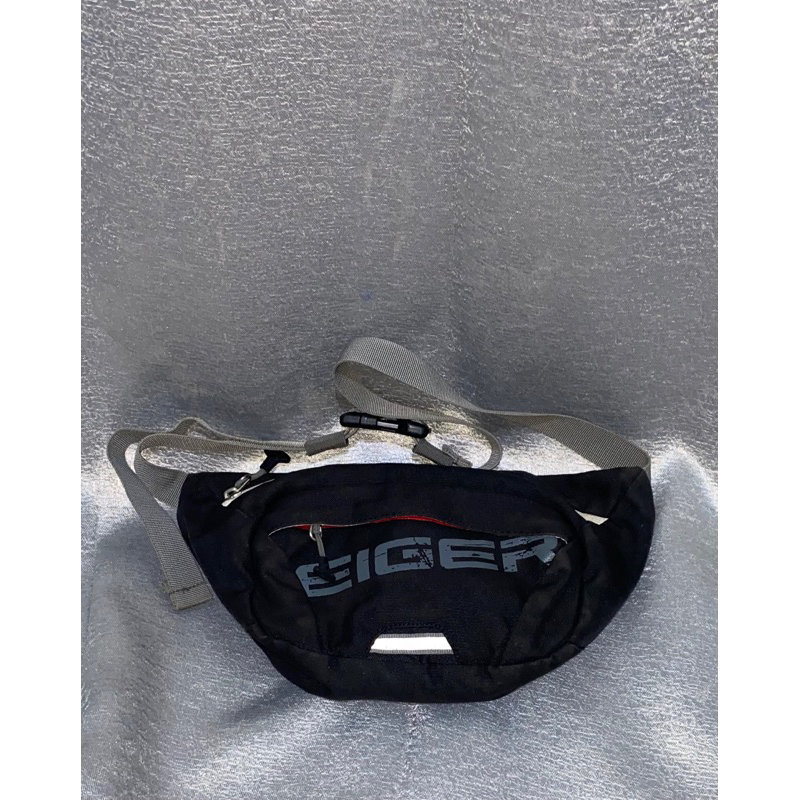 Preloved Waist bag EIGER ORI tas selempang bahu pria