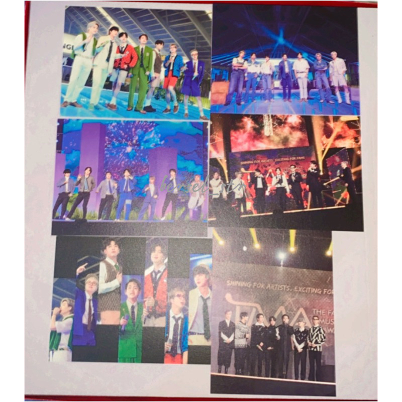 Sharing Postcard Grup OT7 BTS The Fact Photobook