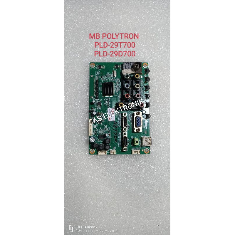 MB MOTHERBOARD MAINBOARD MESIN TV LED POLYTRON 29 INCH PLD29T700 PLD-29T700 PLD29D700 PLD-29D700
