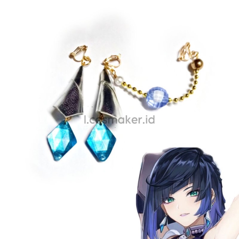 Anting Yelan Genshin Impact Cosplay