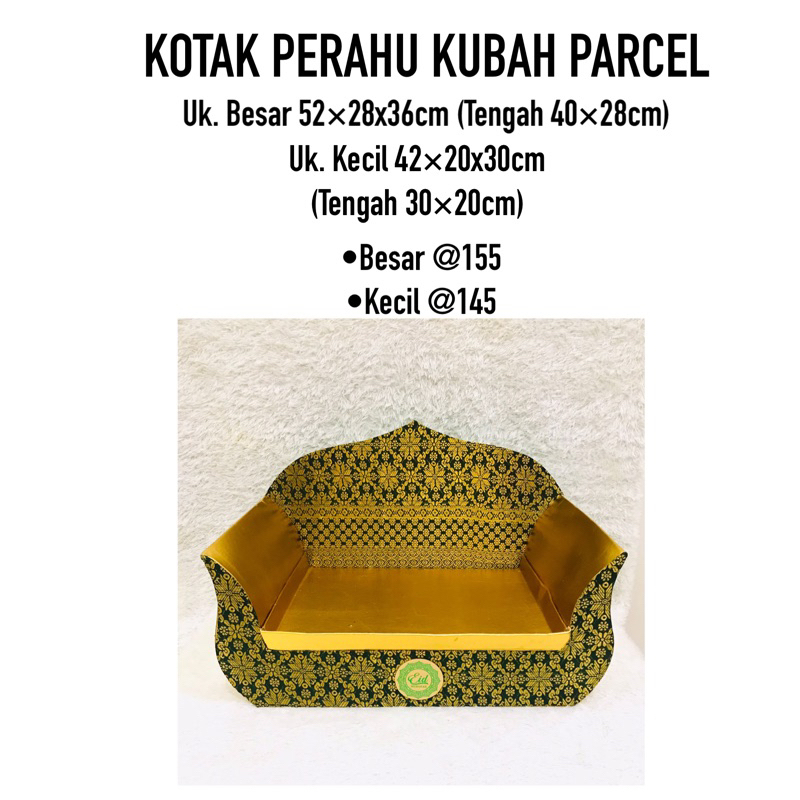 

KOTAK PERAHU KUBAH PARCEL BESAR - LEBARAN 2023