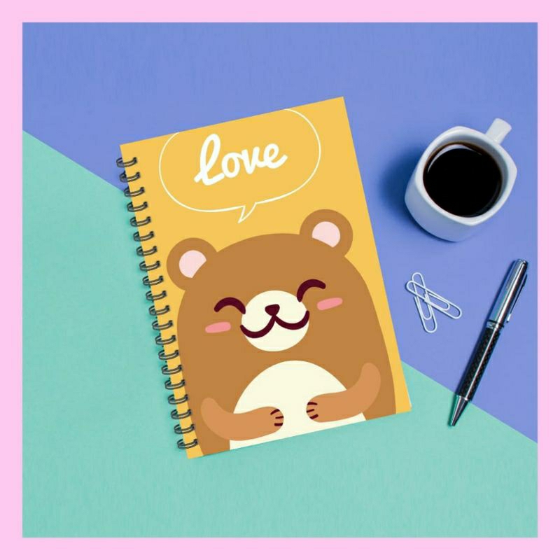 

Notebook A5 Cute Aesthetic