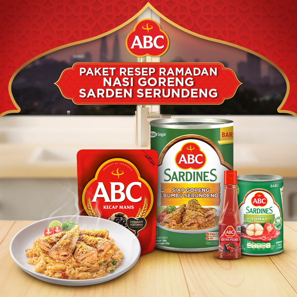 

ABC Paket Resep Nasi Goreng Sarden Serundeng