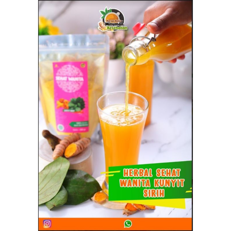 

Minuman Ekstrak Kunyit Sirih