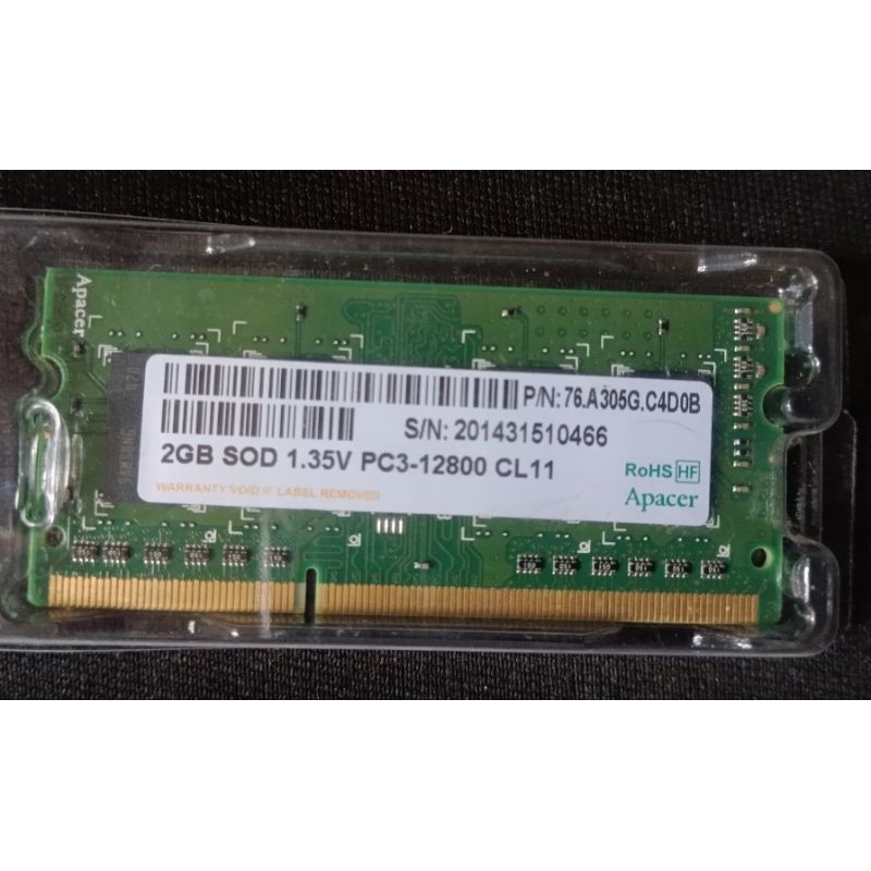 RAM laptop 2gb DDR3L