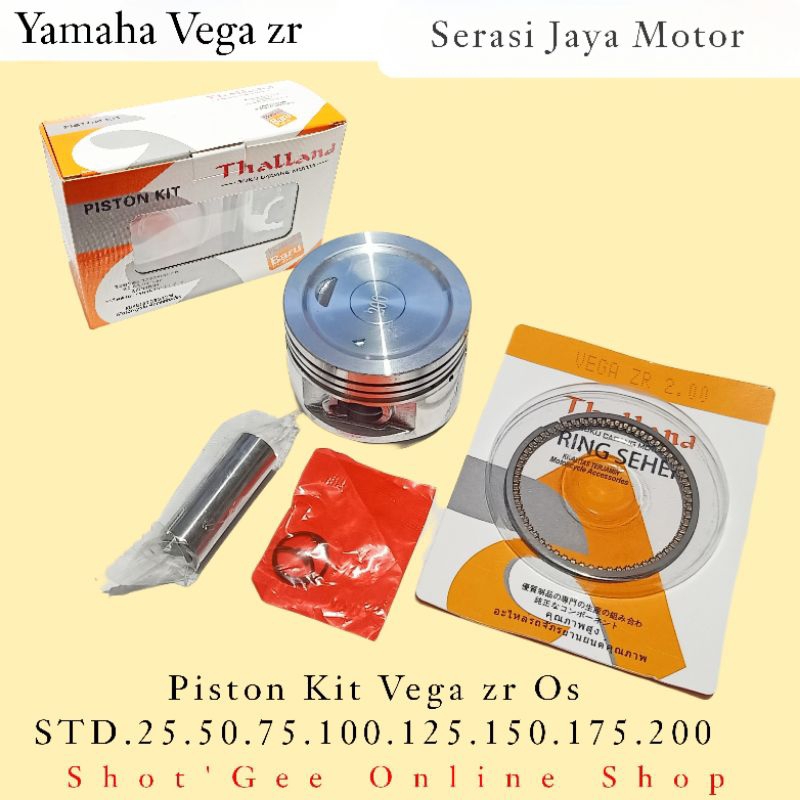 PISTON KIT SEHER VEGA ZR / JUPITER Z NEW 115