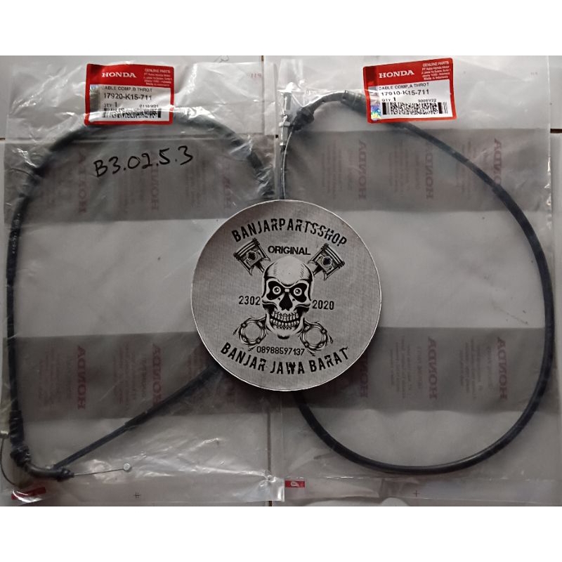 CABLE THROT CB150R LED V4 17910K15711 17920K15711 KABEL GAS CB150R LED V4