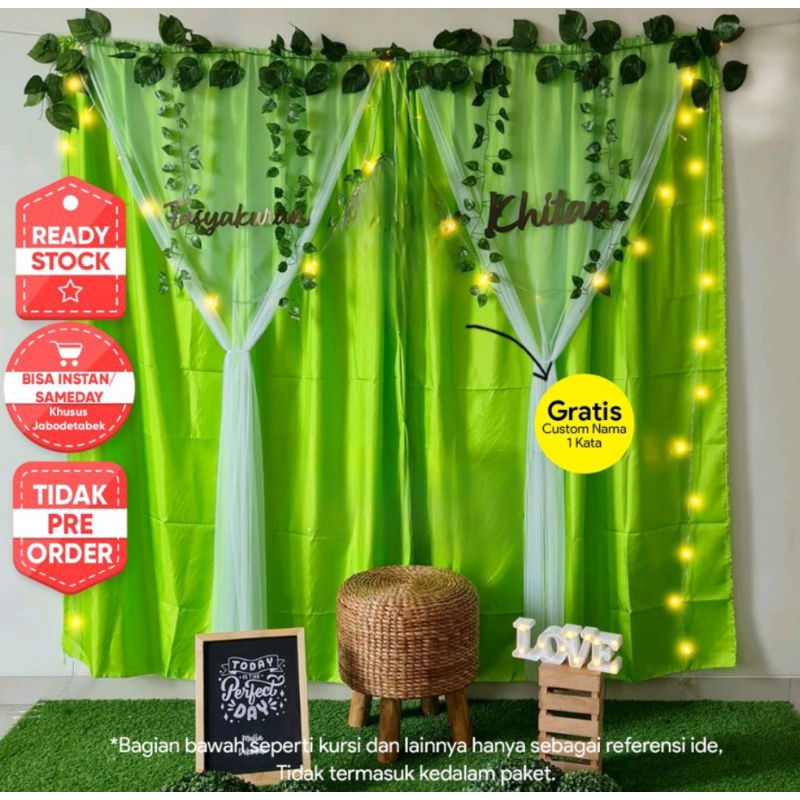 paket dekorasi tasyakuran aqiqah khitanan dll