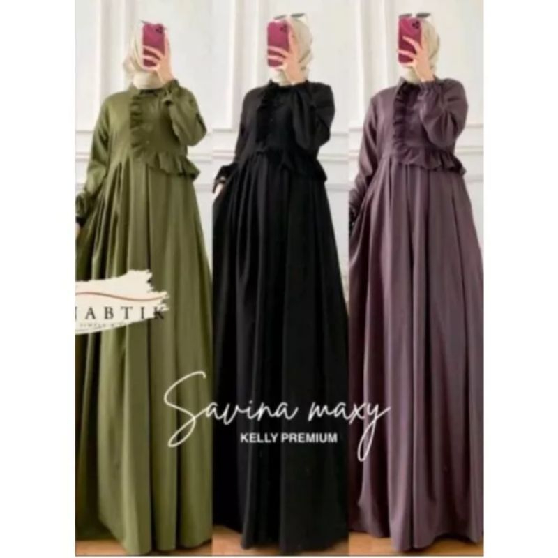 CSYN SANDRINA DRES MUSLIM/ FASHION WANITA MUSLIM