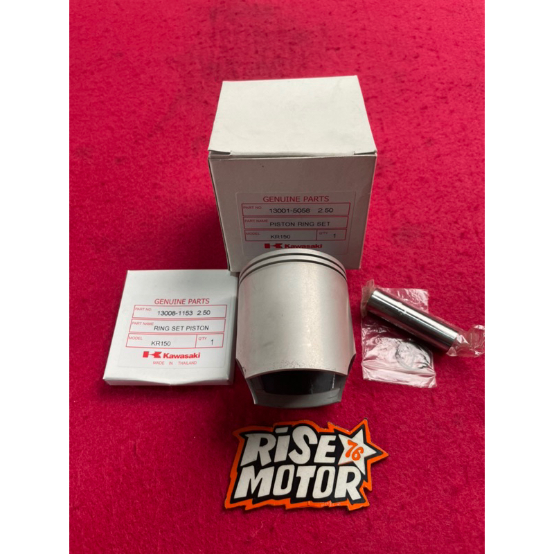 Piston Kit Ninja 150 size 250 uk 61.5 pen 15