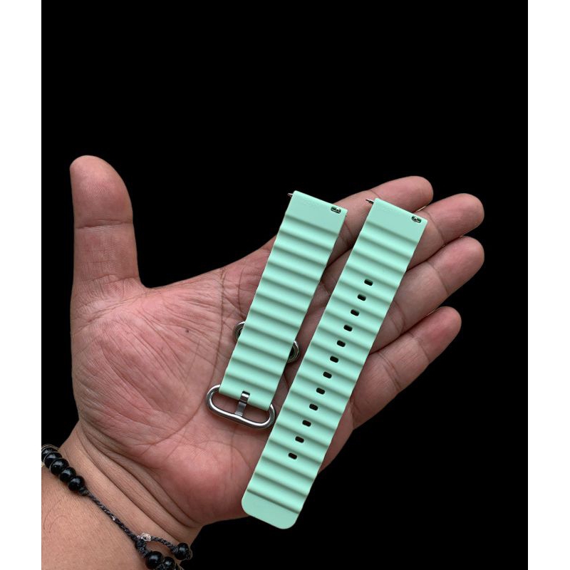 Strap Tali jam tangan Silicon tosca Smart watch 22MM