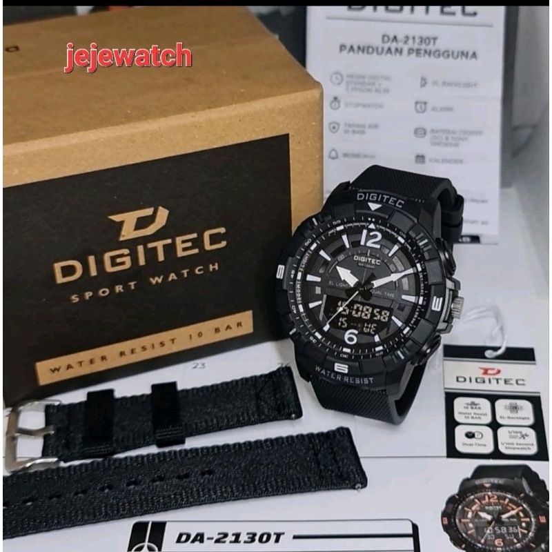 Jam tangan digitec DA2130T Analog-digital