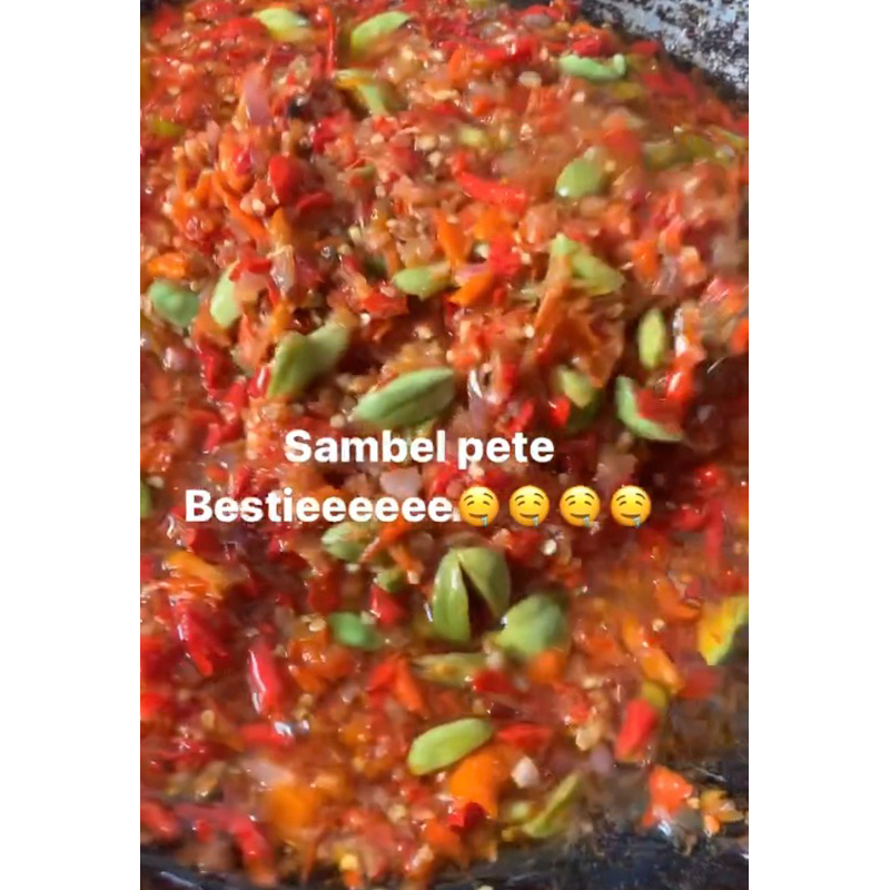 

Sambel pete NGUNYAH SAMBEL 150ml