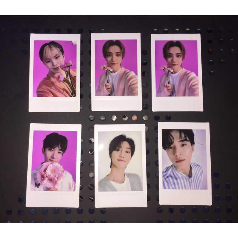 SEVENTEEN INSTANT PHOTO HANABI / CHEKI HANABI ( MINGYU , SHUA , DK , WOOZI , HAO )