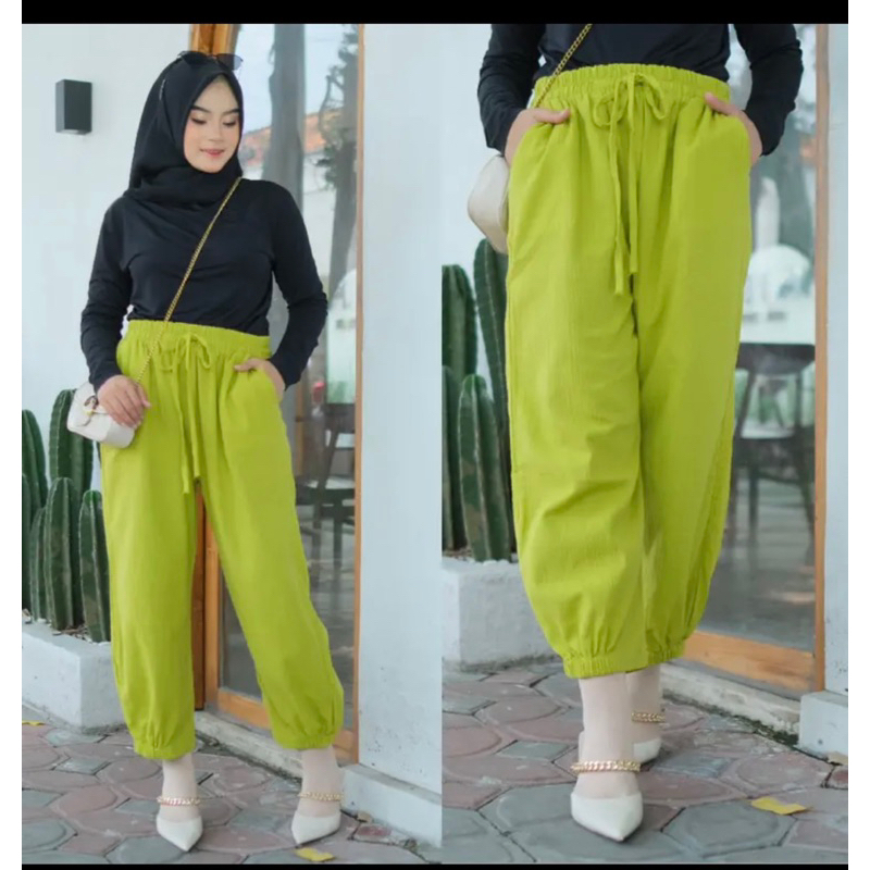 JORLY PANTS RAMI KRINKEL PREMIUM TERBARU