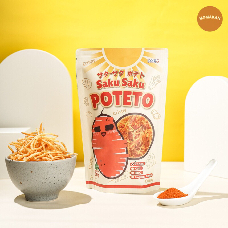

Saku Saku POTETO (Rasa Pedas)