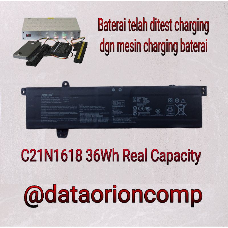 Baterai Battery Asus C21N1618 for Asus Vivobook X402BA E402BP X402B X402