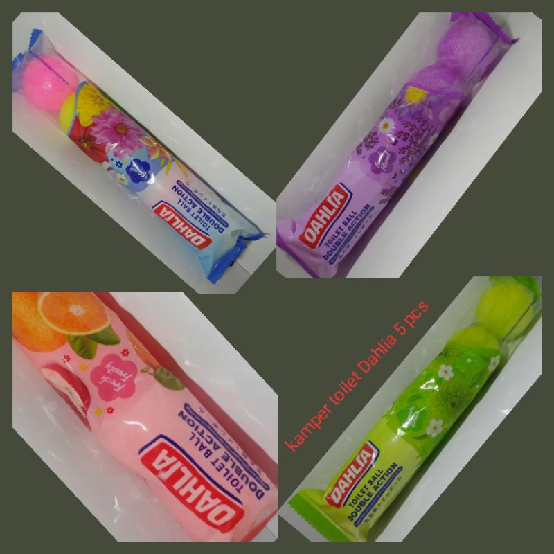 PEWANGI RUANGAN/PEWANGI KAMPER DAHLIA 5 PCS