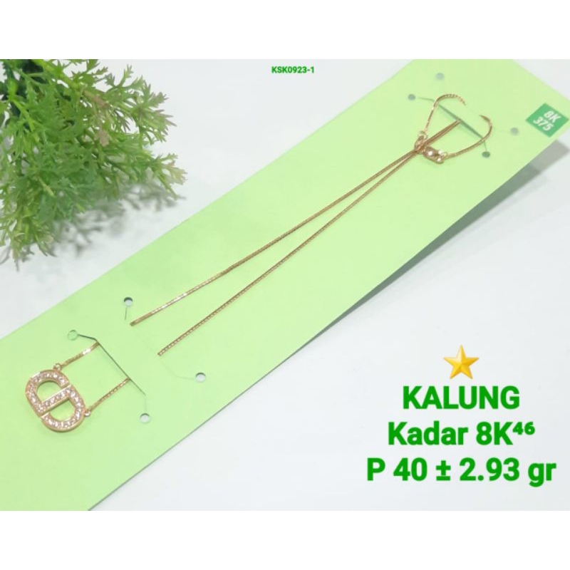 kalung italy santa cd cor mata bnyak fashion