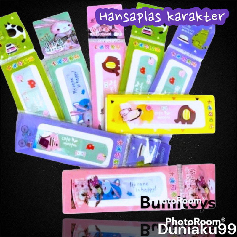 hansaplast isi 5pcs /  hansaplast / hansaplas karakter / plaster / plester luka