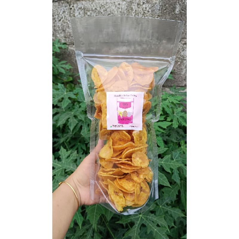 

Keripik pisang manis original | Pisang kepok renyah