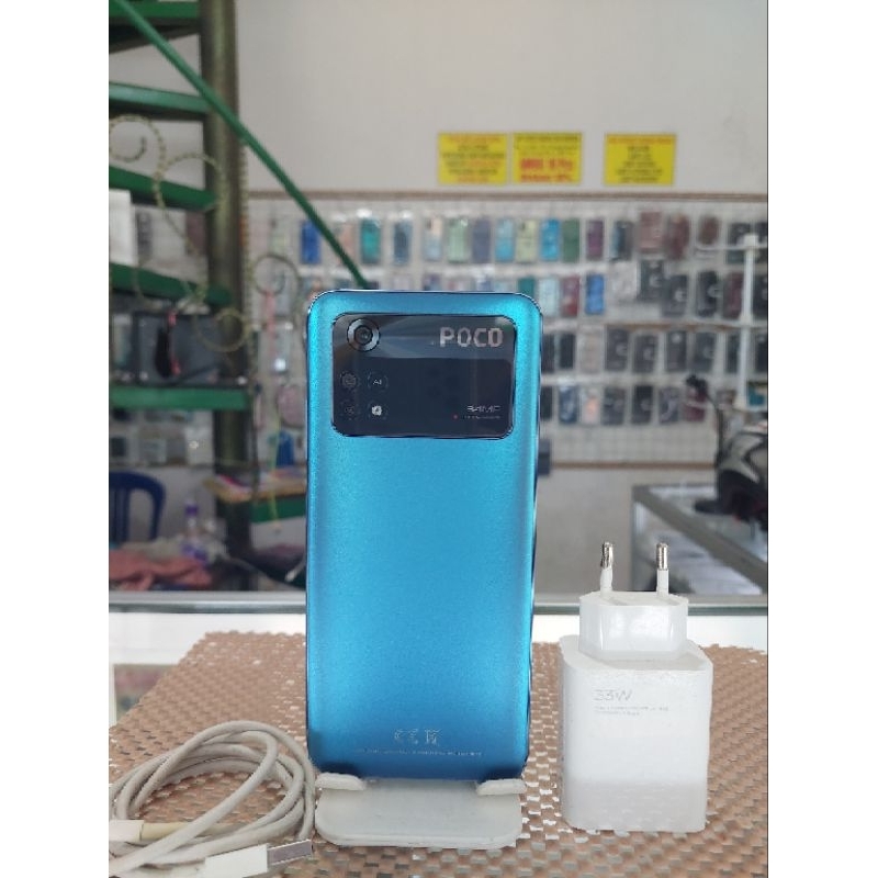 HP SEKEN POCO M4 PRO Ram 8/256 MULUS ORIGINAL.HP+CES 33WATT