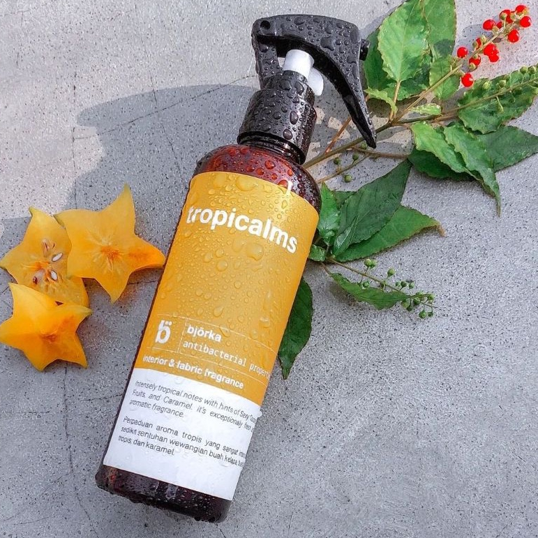 Bjorka Bed Linen Spray Pengarum Sprei Kasur Sofa Karpet Helm Korden Ruangan