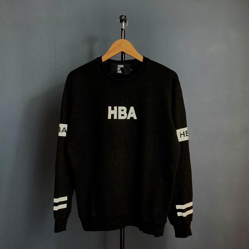 CREWNECK THRIFT SECOND BRANDED HOOD BY AIR HBA