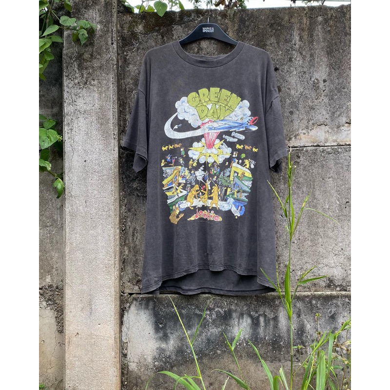 (SOLD TERJUAL HABIS) Vintage Green Day Dookie 1994 Tee, Kaos Vintage Green Day