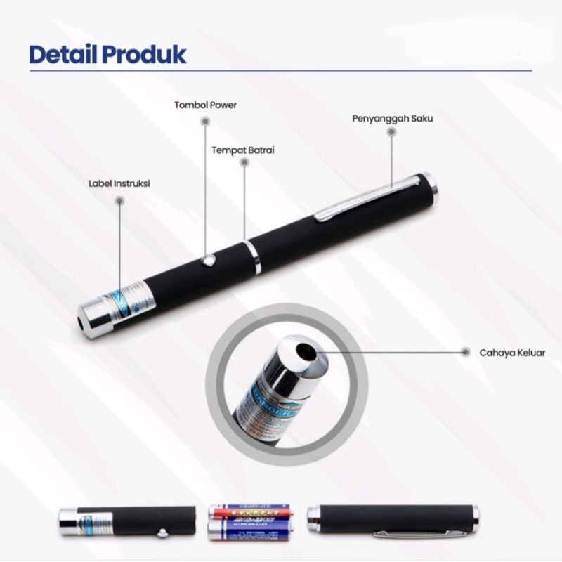 Laser Blueray - Alat Tes Keaslian Lensa Blueray - Laser Biru Pointer