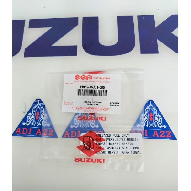 stiker striping perhatian tangki tengki bensin satria fu hiu lumba shogun skywave skyDrive hayate sm