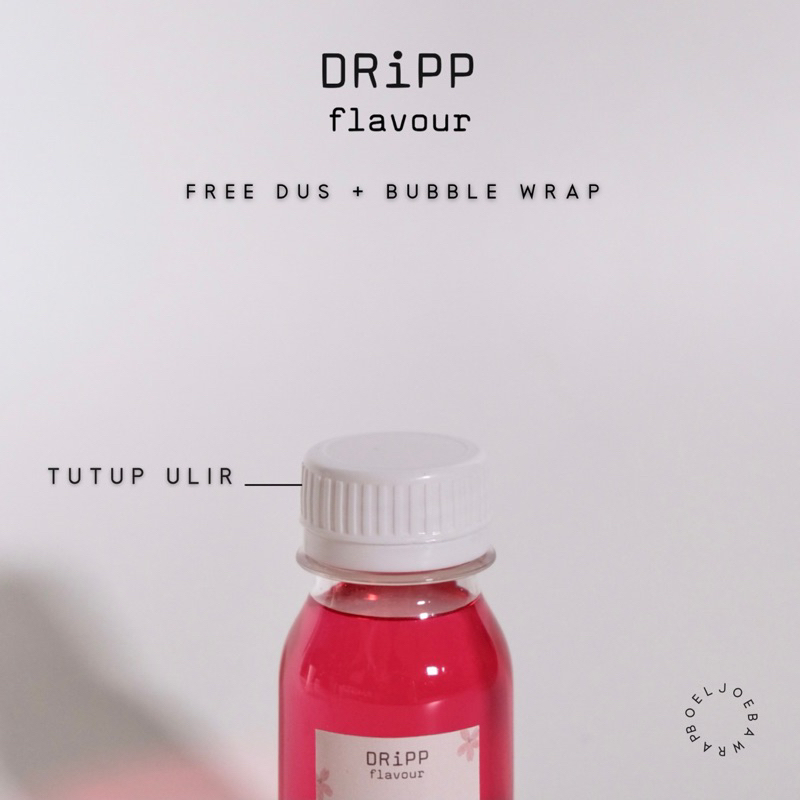 Dripp Sakura Syrup Repack [30, 50, 100] g