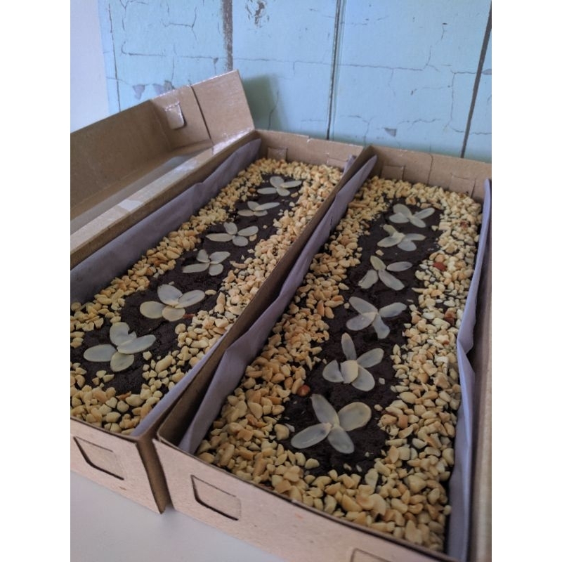 

Brownies Kacang Almond