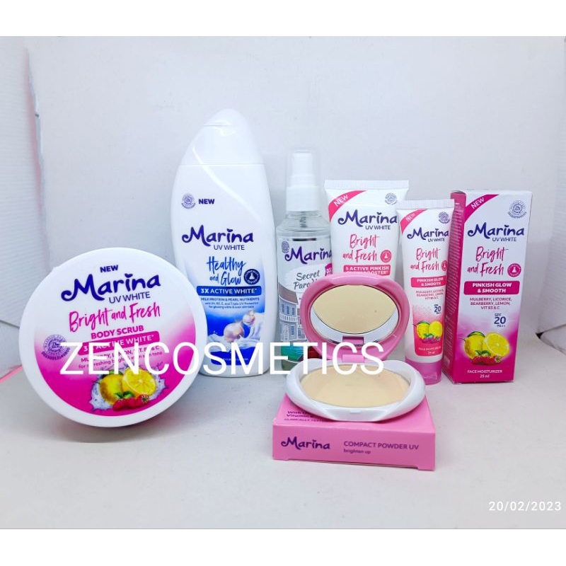 Marina Skincare Murah/ Pelembab Marina/ Marina Bedak