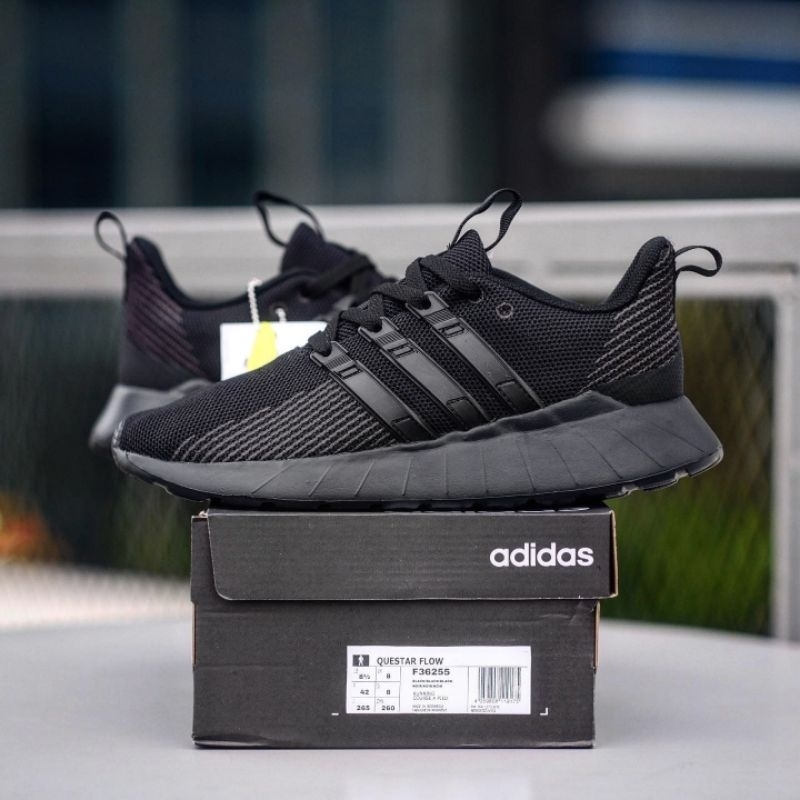 Adidas Questar Flow &quot;All Black&quot; BNIB