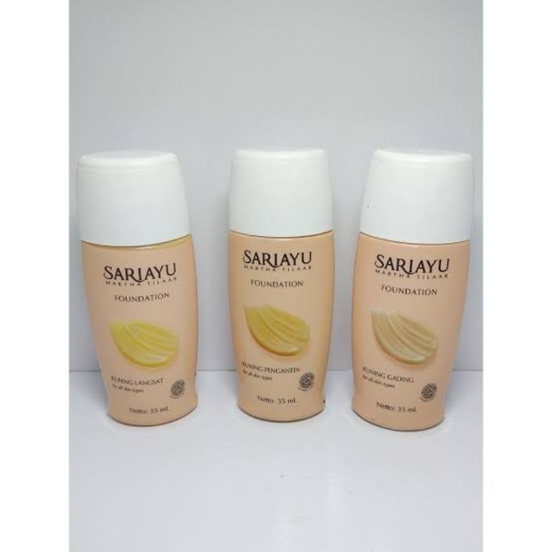 Sariayu Liquid Foundation 30ml / Sariayu Alas Bedak