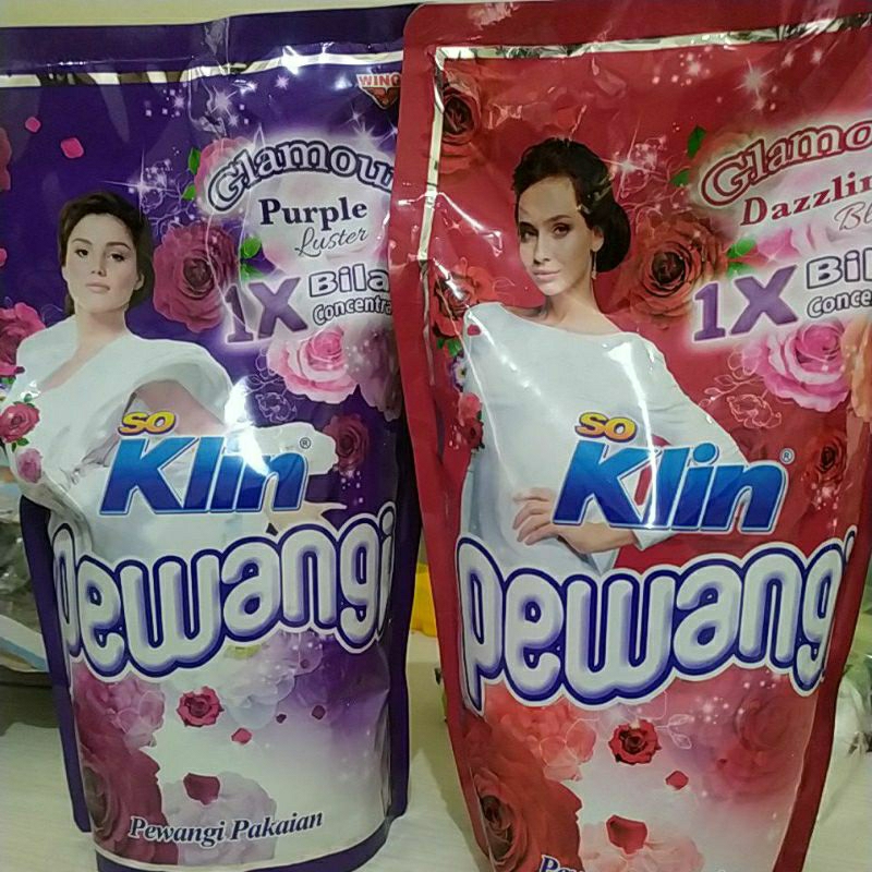 Soklin pewangi 1x bilas