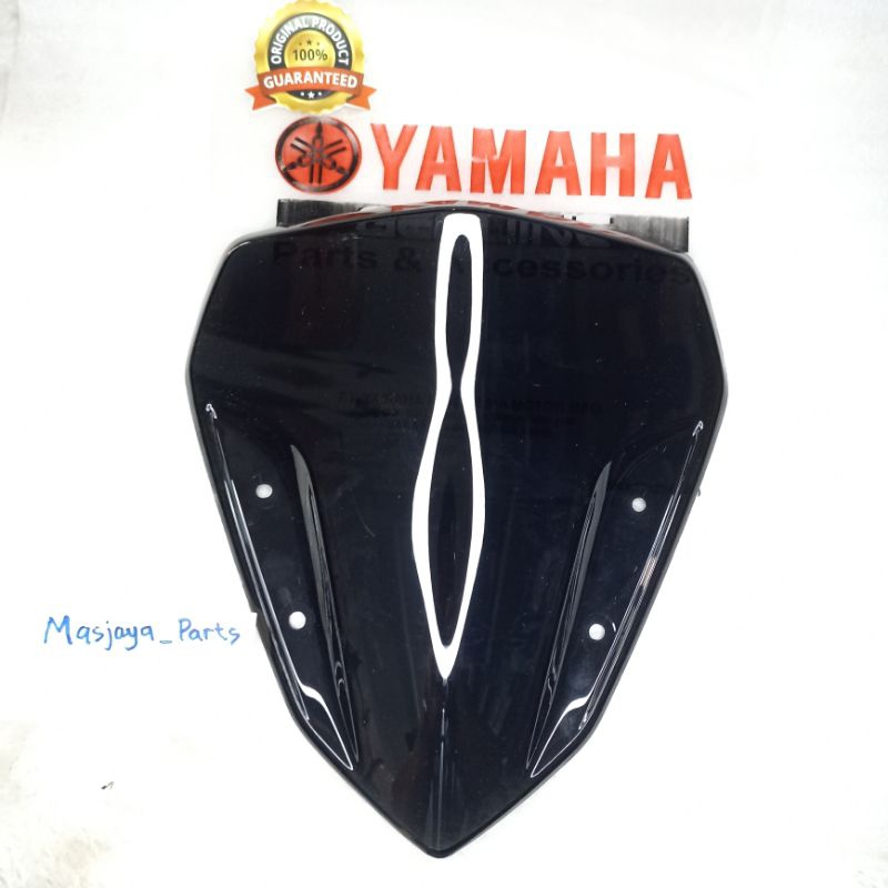 visor whinshield  whinsild winsil tameng yamaha aerox 155 original gelap