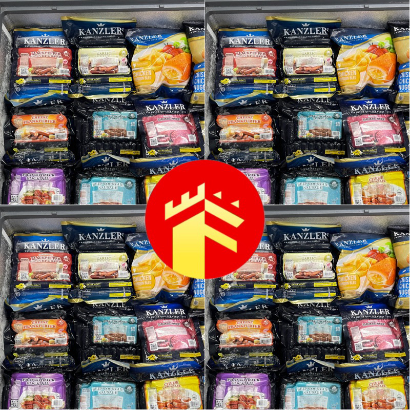 

JUN Kanzler Sosis Sapi Beef Cocktail Gr Beku Premium