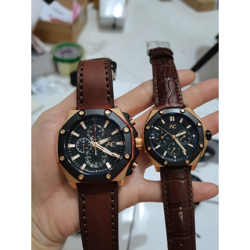 Alexandre Christie AC 9601 /ac9601 AC Collection Jam Tangan Couple Original Garansi Resmi 1 Tahun