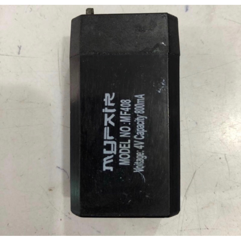 Baterai aki kering 4v 800mA (Baterai Raket Nyamuk/Emergency Lamp)