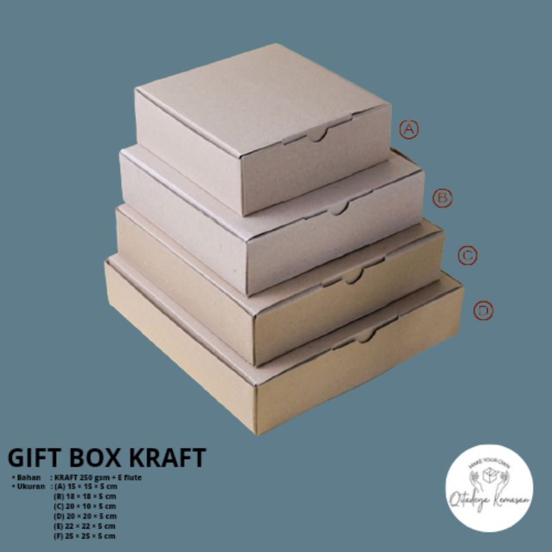 

GIFT BOX KRAFT/ BOX KADO/ BOX HAMPERS