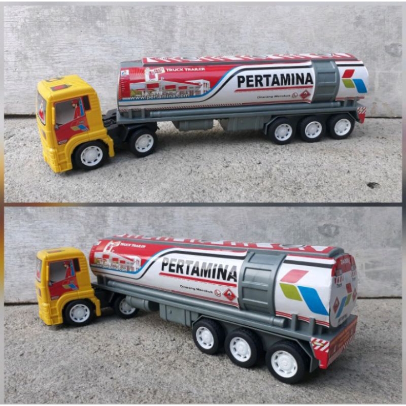 Mainan Truk Pertamina Mainan Truk Kontainer Mainan Anak