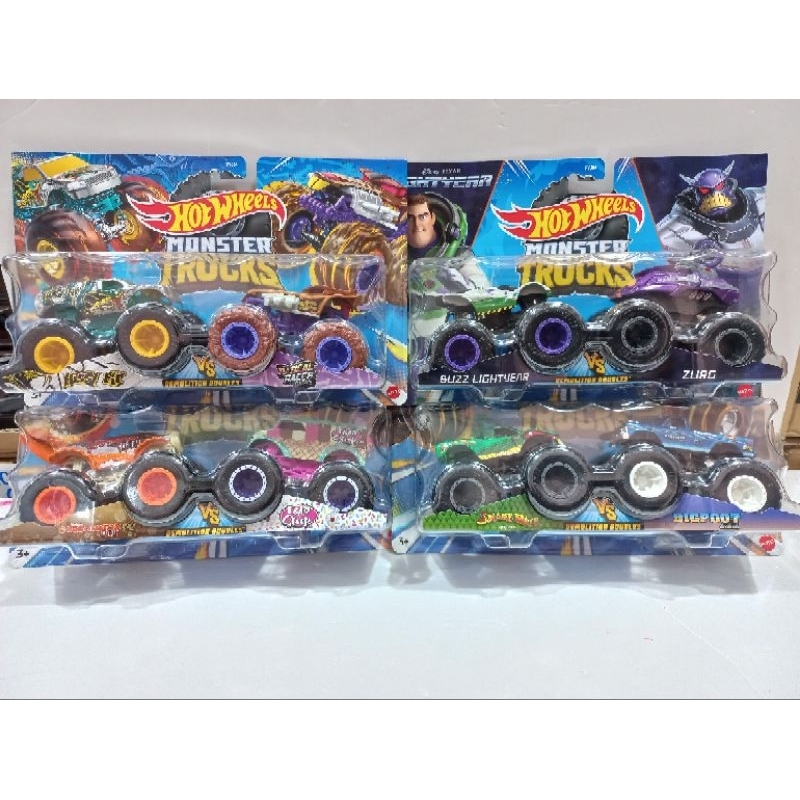 Hot Wheels Monster Trucks Doubles / Hot Wheels Monster Trucks Set isi 2 / Monster Trucks isi 2 original 100%