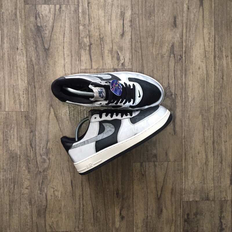 Nike Air Force 1 B Low Silver Snake REFLECTIVE