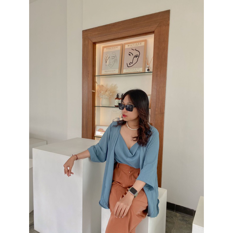 Yerin Set Tank & Cardi