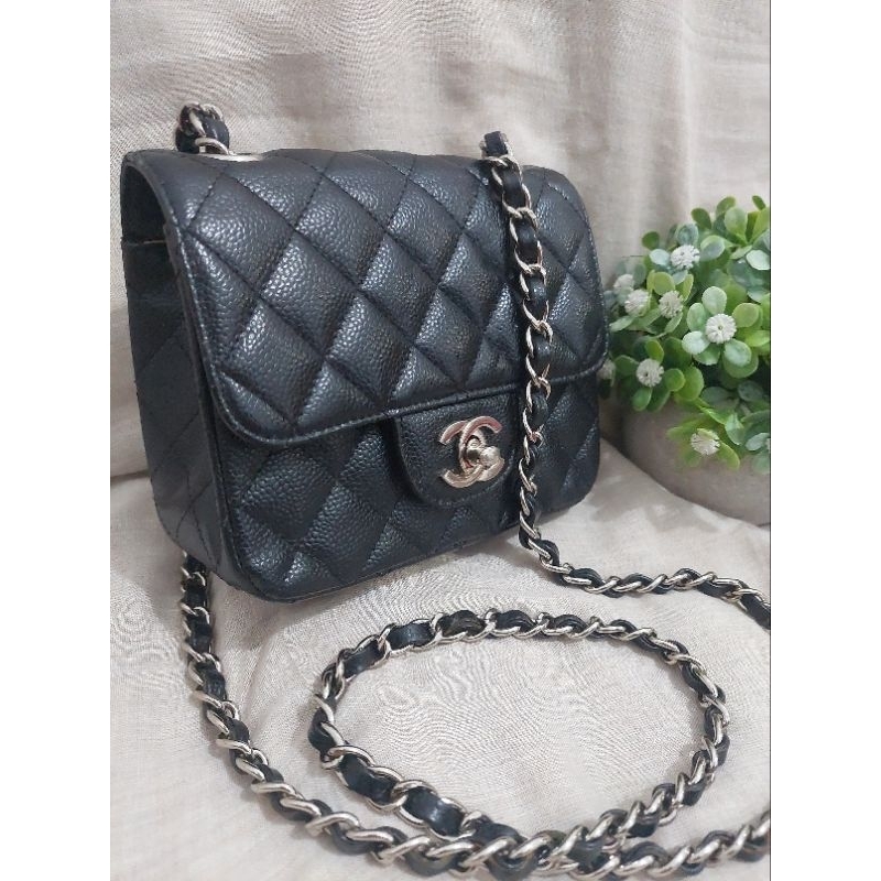 ❌️sold❌️Chanel ɓèrholo sling hp second/preloved