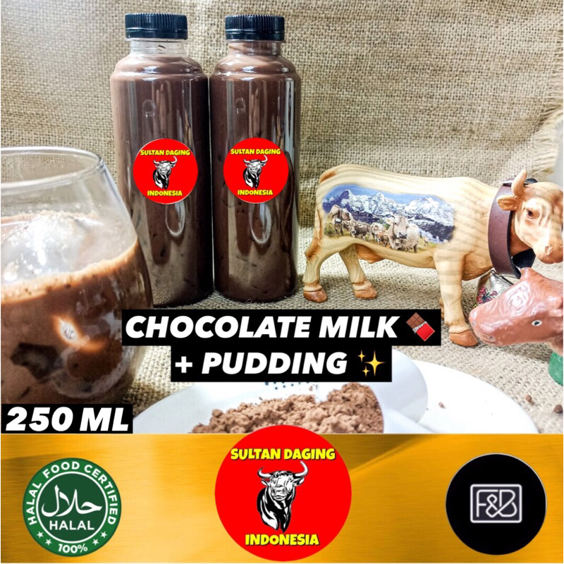 

HOMEMADE CHOCOLATE MILK PUDDING 250 ML/ SUSU COKELAT PUDDING HOMEMADE/ SUSU COKELAT 250 GR/ PUDDING SUSU COKELAT 250GR/ SUSU COKELAT PUDDING MILKY