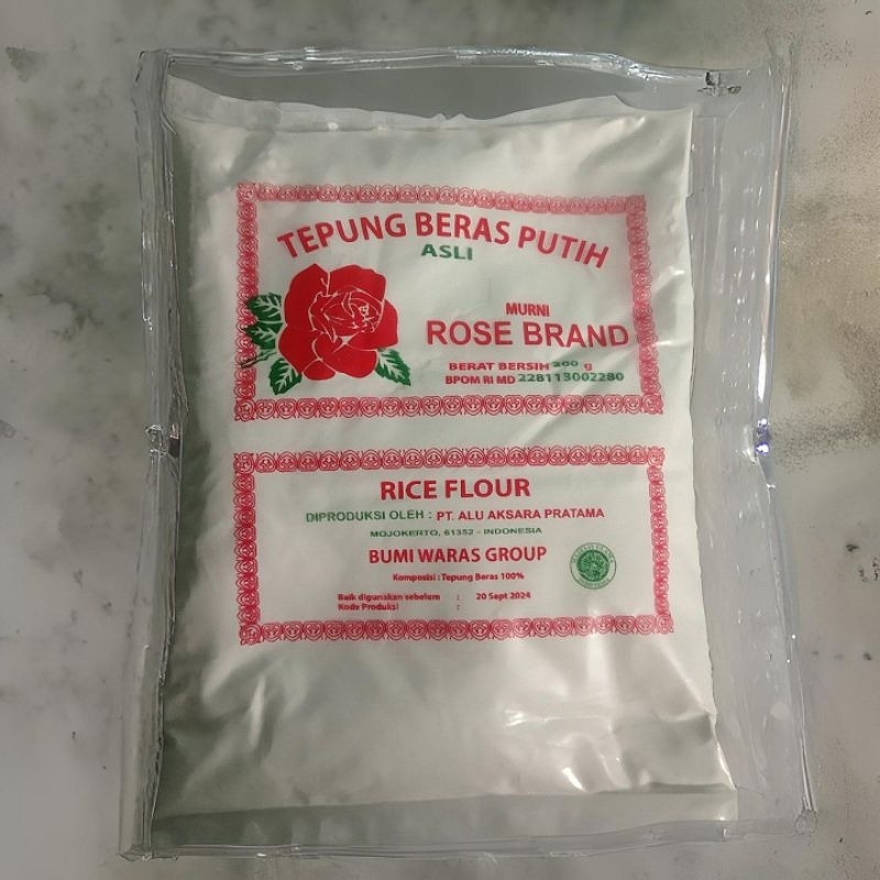 

Tepung Beras Putih Rose Brand 200 gr