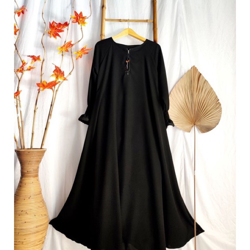 ABAYA JETBLACK HITAM